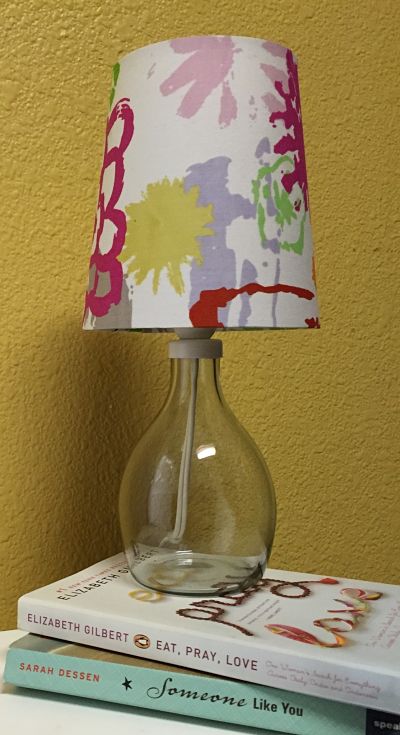 glass_bottle_lamp_floral_shade