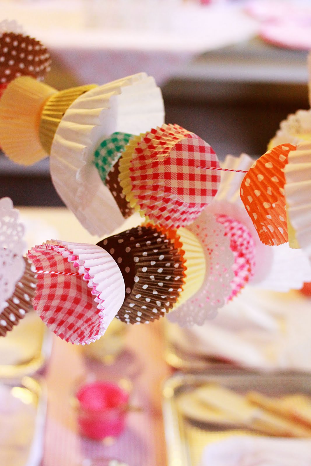 cupcake garland