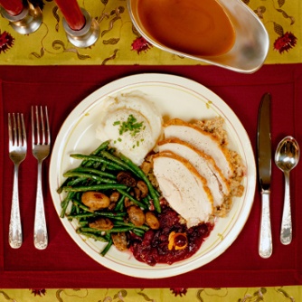 second hand stores thanksgiving table