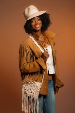 African_Woman_in_Suede_Jacket