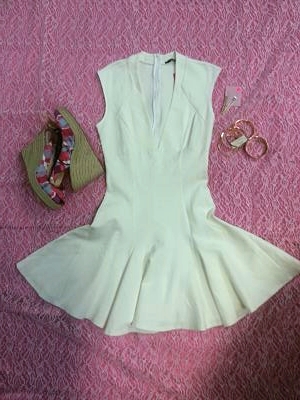 flare_dress_and_wedges