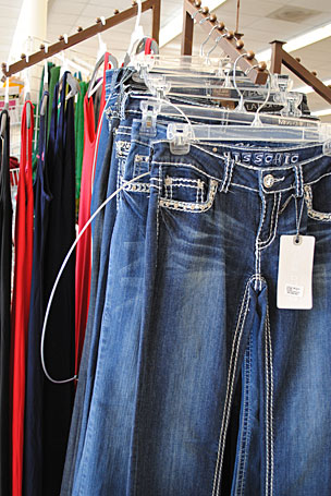 Jeans and Pants at the Paradise Store